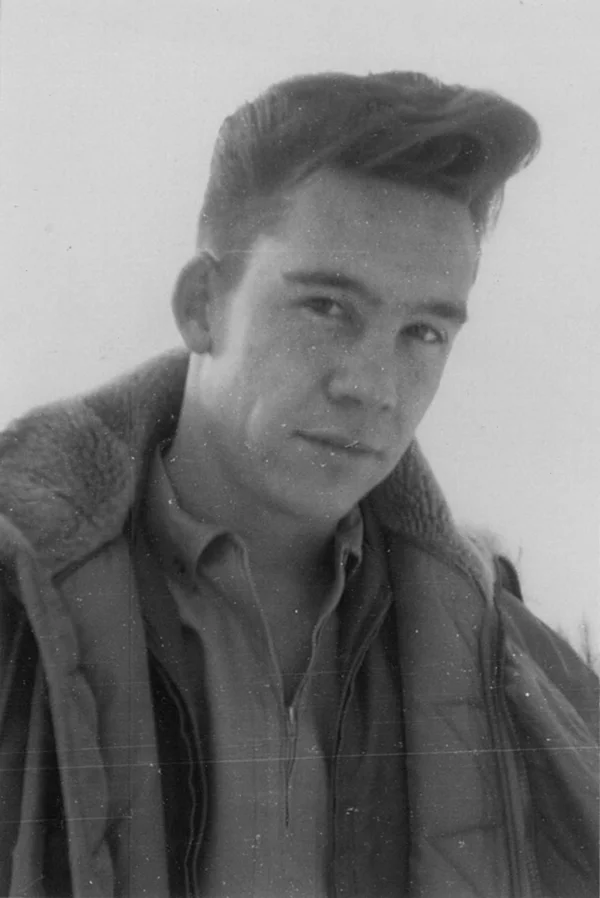 Bob Ross with a &#x27;50s pompadour